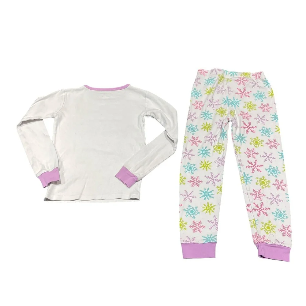 The Children's Place Girls I'm One Of A Kind (snowflake) Pajamas 2 Pc Set Size 6